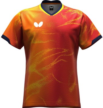 Butterfly Elistar12  Shirt - Darjeeling Red
