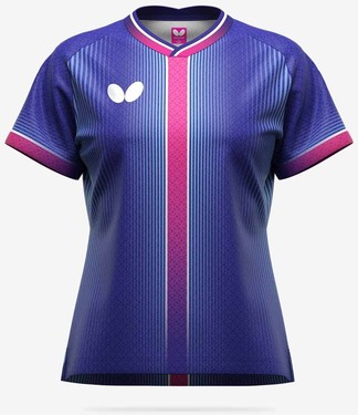 Butterfly Elistar13 Lady Shirt - Royal Blue