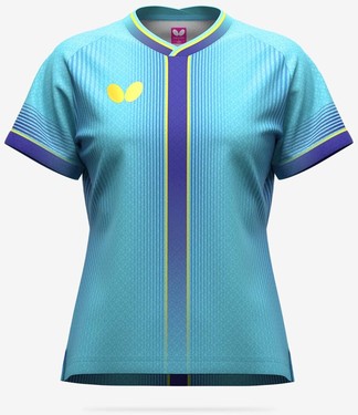 Butterfly Elistar13 Lady Shirt - Sky-Blue