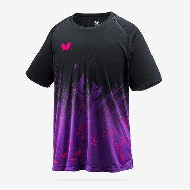 Butterfly Extera T-Shirt - Black/Purple