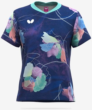 Butterfly Haruneo Lady Shirt - Navy