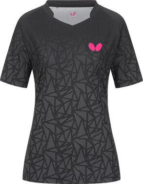 Butterfly Higo Lady Shirt - Anthracite