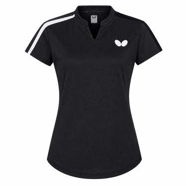 Butterfly Ikoma Lady Shirt - Black