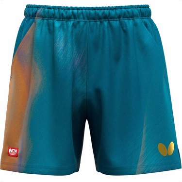 Butterfly Infiria Shorts - Turquoise-Blue