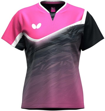 Butterfly Laulie Lady Shirt - Rose