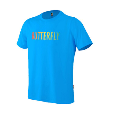 Butterfly Lyon T-Shirt - Blue