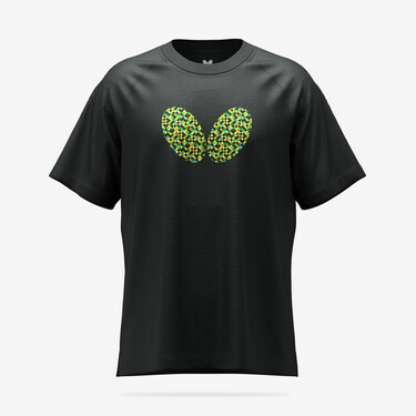 Butterfly Maltil T-Shirt - Black/Green