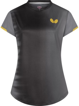 Butterfly Nagoya Lady Shirt - Black