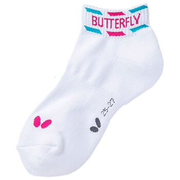 Butterfly Neorally Socks - Rose