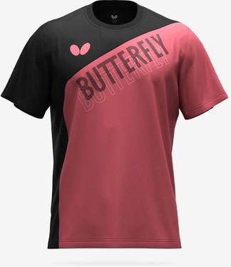 Butterfly Noial Shirt - Coral Pink