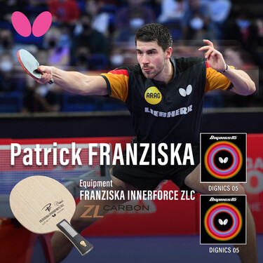 Butterfly Franziska Innerforce ZLC Proline w/Dignics 05