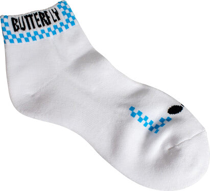 Butterfly Patnarl Socks - Sky Blue