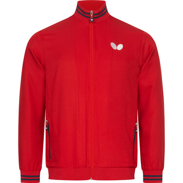 Butterfly Puren Tracksuit Jacket - Red
