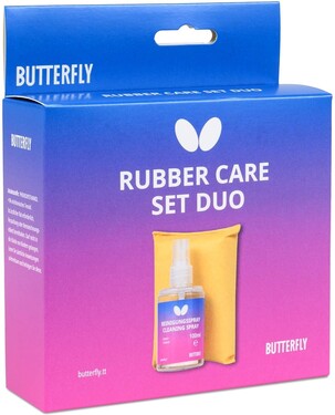 Butterfly Rubber Care Set Duo
