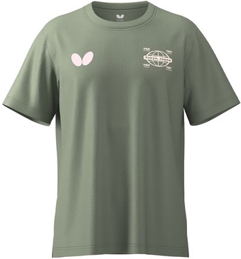 Butterfly Rubber T-Shirt - Olive