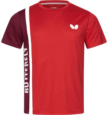 Butterfly Saijo T-Shirt - Red