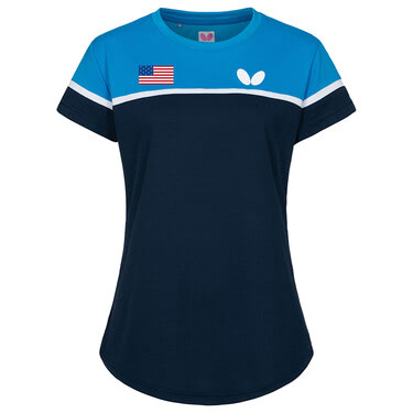 Butterfly USA Team 23 Lady Shirt - Navy