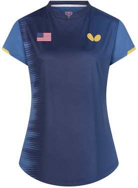 Butterfly USA Team Lady Shirt 26 - Blue