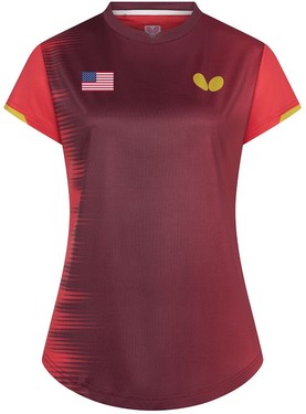 Butterfly USA Team Lady Shirt 26 - Red