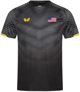 Butterfly USA Team 25 Shirt - Black
