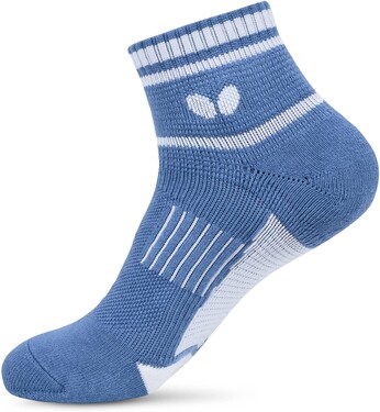 Butterfly Yonago Socks - Blue