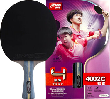 DHS 4 Star Carbon Fiber Racket