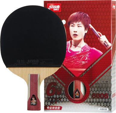 DHS 6 Star Racket - Chinese Penhold