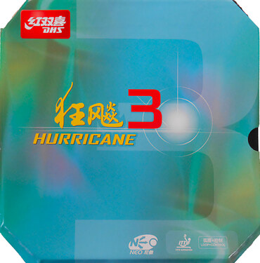 DHS Hurricane 3 Table Tennis rubber /Table Tennis cover