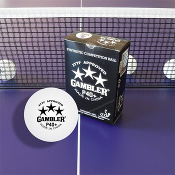 Gambler P40+ 3-Star Balls - Pack of 6