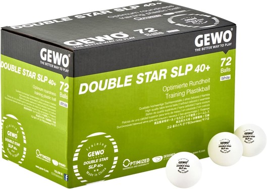 GEWO Double Star SLP 40+ - Pack of 72 - White