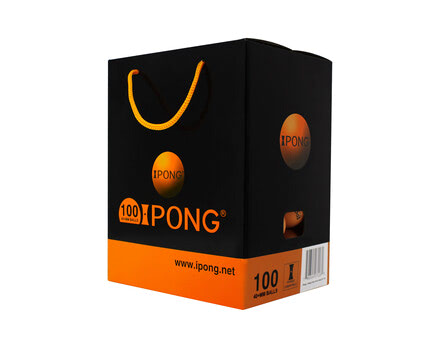IPONG 40+ 2-Star Training Balls - Pack of 100