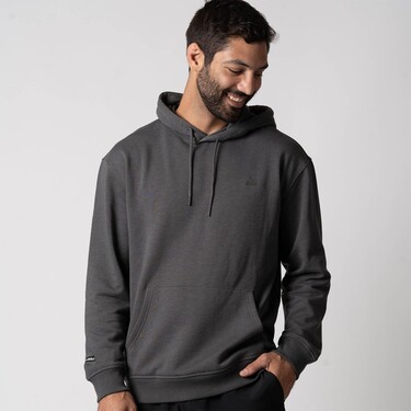 JOOLA Fleece Hoodie - Charcoal Gray Heather
