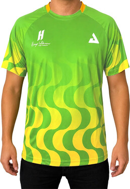 JOOLA Hugo Calderano Copacabana Raglan Shirt - Tropical Glow