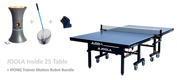 JOOLA Inside 25 w/IPONG Robot Bundle