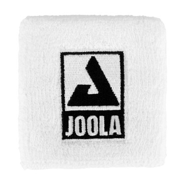 JOOLA Logo Lockup Wristband - White/Black