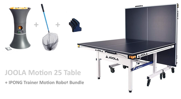 JOOLA Motion 25 w/IPONG Robot Bundle