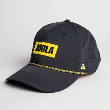 JOOLA Perforated Rope Cap - Black