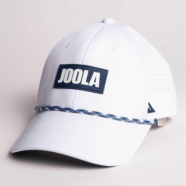 JOOLA Perforated Rope Cap - White