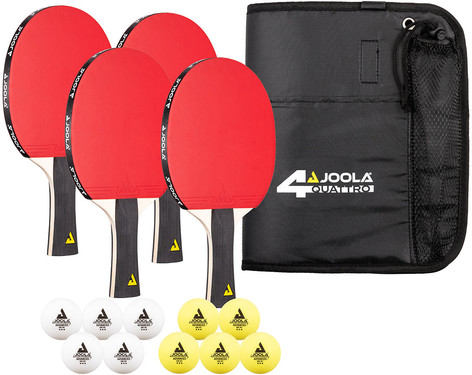 JOOLA Quattro - 4-Racket Set
