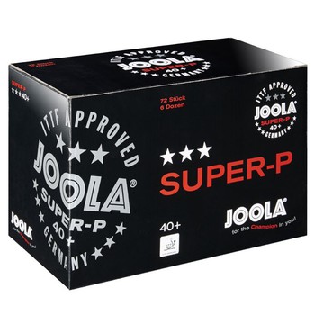 JOOLA Super-P 3-Star Poly Ball - Pack of 72