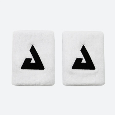 JOOLA Trinity Wristband - White - Pack of 2