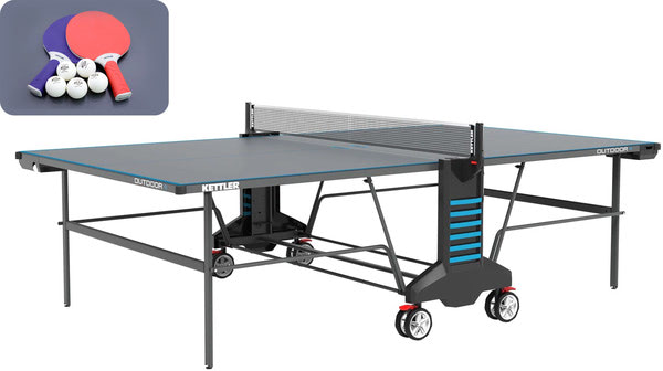 KETTLER Outdoor 4 Bundle w/2-Racket Set