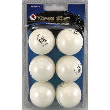 Three-Star Ping-Pong Balls (6 Pack) – Sports Basement