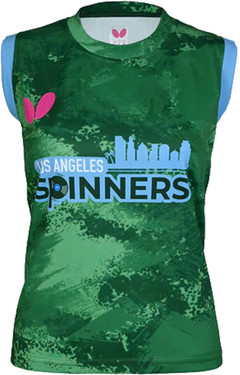 Los Angeles Spinners Official Ladies Team Jersey