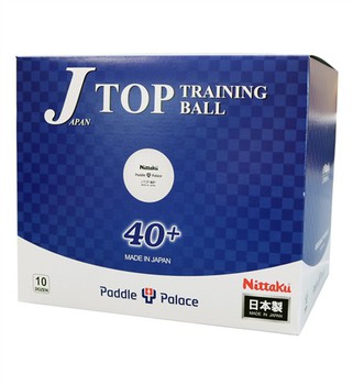 Nittaku J-Top 40+ Training Balls - Pack of 120 - White