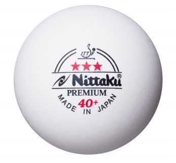 3 BALLES DE TENNIS DE TABLE NITTAKU 40+ NEXCEL ORANGE