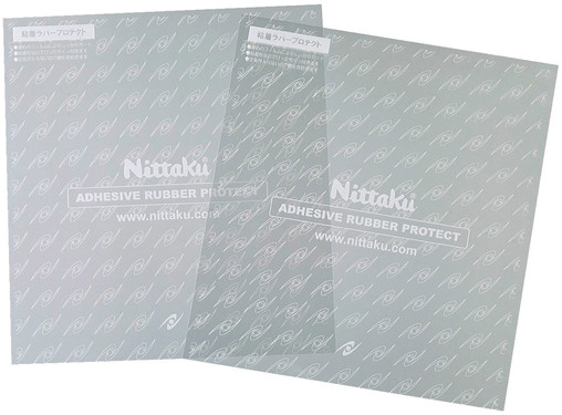 Nittaku Adhesive Rubber Protect Sheets - Pack of 2