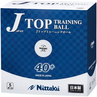 Nittaku J-Top 40+ Training Balls - Pack of 60