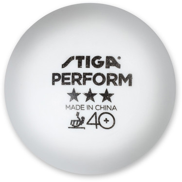 Stiga 3-Star Perform 40+ Balls - Pack of 12