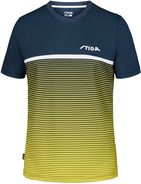 Stiga Lines T-Shirt - Blue/Yellow